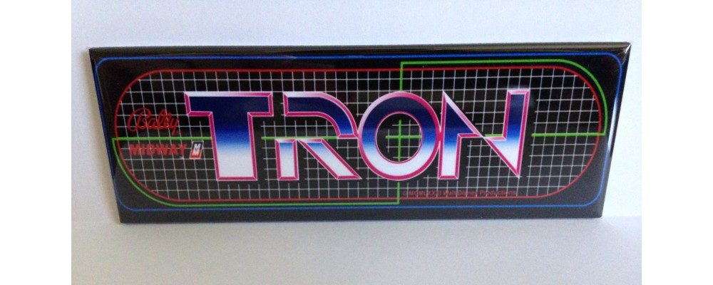 Tron- Marquee - Magnet - Bally/Midway